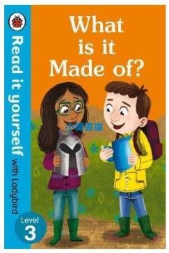 它是什么做的 兒童階梯閱讀 英文原版 What is it Made of?