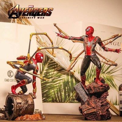 英雄遠征復仇者聯盟4鋼鐵蜘蛛俠手辦電影模型玩具擺件男生禮物