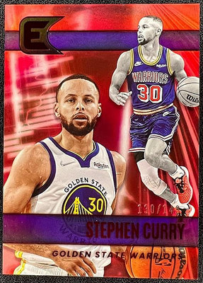 NBA 球員卡 Stephen Curry 2021-22 Panini Chronicles Red 限量149