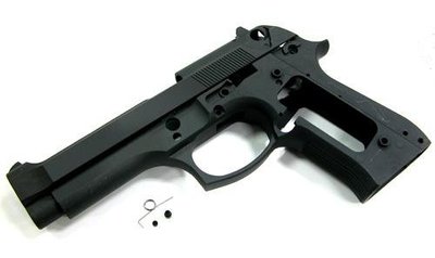 【BCS武器空間】警星 MARUI M92F/M9 鋁合金槍身(黑色/無刻印)-GUM92F-04BK
