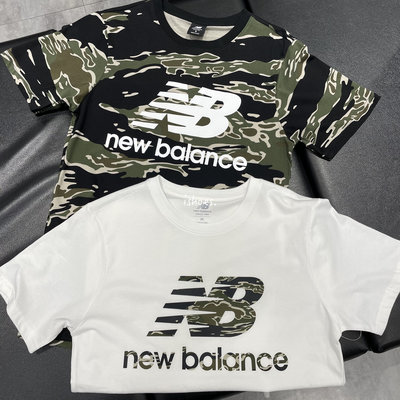 現貨 iShoes正品 New Balance 男款 短袖 迷彩 短T T恤 AMT03548BM AMT01575WM