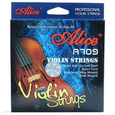 〖好聲音樂器〗Alice A709 小提琴弦 提琴弦 小提琴 尼龍弦