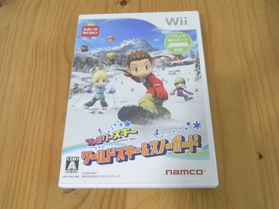 【小蕙館】Wii ~ 家庭滑雪 世界滑雪&滑雪板 (純日版)