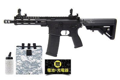 【武荘】RAVEN-ORE-MLR-CQB 6MM 黑 電動槍 送電池 充電器 BB彈 回收袋-RNE019