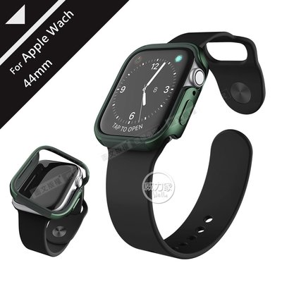 威力家 刀鋒Edge系列 Apple Watch Series 6/SE (44mm) 鋁合金雙料保護殼(夜幕綠)