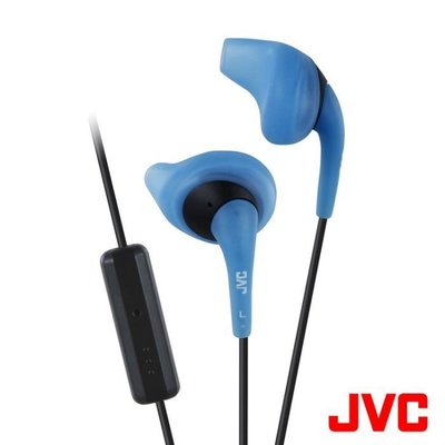 JVC運動型入耳式耳機麥克風 HA-ENR15 防汗水運動設計