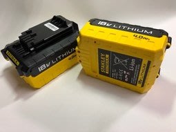 售完 史丹利 LI-ION 18V4.0鋰電池