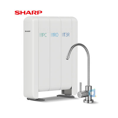 SHARP夏普 WJ-RT01T超淨RO柔順口感淨水器 RO逆滲透 純水機 搭配無鉛龍頭WJRT01T