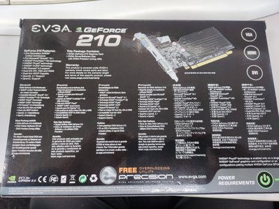 [便宜賣] EVGA NVIDIA Geforce 210 DDR3 512MB PCIE 顯示卡/短擋板