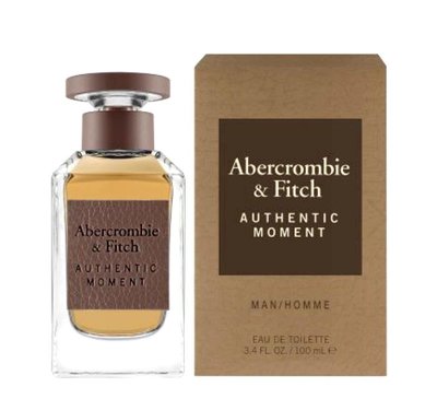 Abercrombie & Fitch Authentic Moment 真我時光 男性淡香水100ml/1瓶-新品正貨
