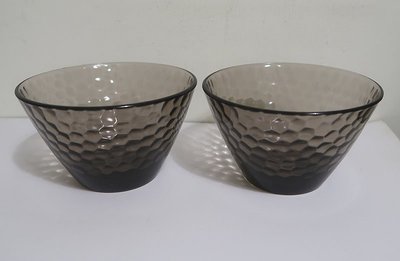 紫晶碗/玻璃碗/沙拉碗/點心碗(2入)台灣製