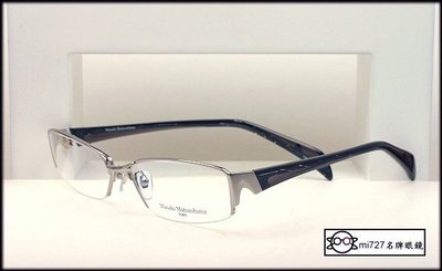 【mi727久必大眼鏡】日本工藝設計師品牌～Masaki Matsushima MF-1089 光學金屬半框眼鏡