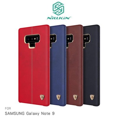 --庫米--NILLKIN SAMSUNG Galaxy Note 9 英士保護殼 保護套 背蓋 皮革 耐磨 手機殼