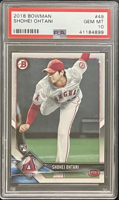 大谷翔平2018 BOWMAN CHROME SHOHEI OHTANI BATTING PSA10 | Yahoo奇摩拍賣