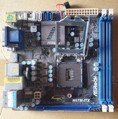 華擎 asrock h67m itx +I7 2600 (1155) 腳位 CPU+主機板