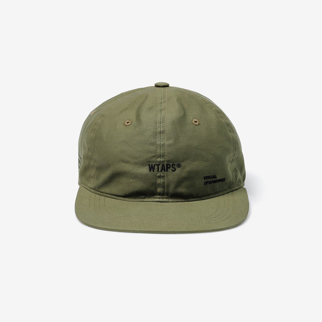 19SS WTAPS T-6 02 / CAP. COTTON. SATIN CAP 平沿老帽棒球帽男女