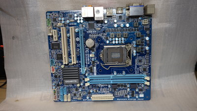 技嘉 GA-HA65M-D2H-B3,, DDR3 / USB3 ,, 1155腳位,,無後擋板(瑕疵)