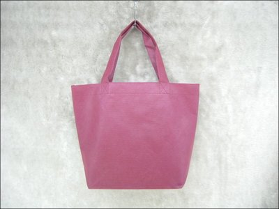 不織布環保袋(33*26+9.5)-BAG-026 素面無印刷(深紫色*100只)
