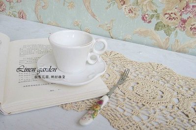 麻布花園zakka鄉村田園雜貨~法式古典作舊濃縮咖啡杯組 Espresso咖啡杯碟--促銷