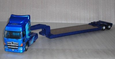 [丸山建機模型店]---HINO 1/43 拖板車模型 ---下標就賣(不含盒可超商到付)