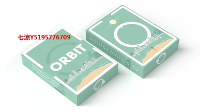 七涼【CC Orbit 軌道】PaG 撲克 Orbit x Mac 軌道聯名 魔術花切紙牌