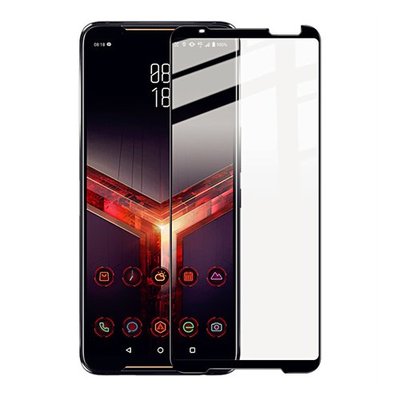 美特柏 華碩 鋼化玻璃膜 ROG Phone3 ZS661KS 滿版彩色全覆蓋鋼化玻璃膜 手機螢幕貼膜