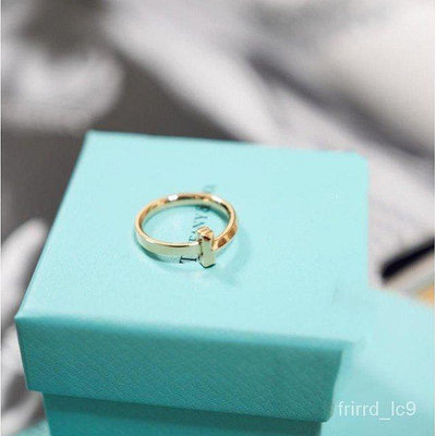 直購#Tiffany蒂芙尼T1系列 18k玫瑰金 黃金 無鑽戒指 對戒 寬版 窄版