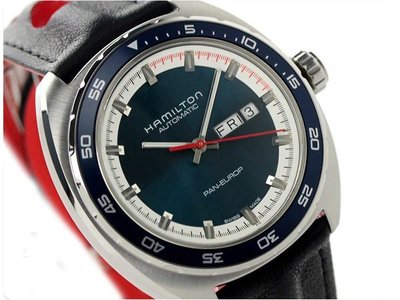 HAMILTON 漢米爾頓 手錶 機械錶 42mm 雙錶帶 男錶 H35405741