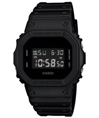 【CASIO G-SHOCK】 DW-5600BB-1(現貨) 消光 黑色 經典錶款復古簡約設計DW-5600BB