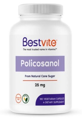 《巨便宜》BestVite 甘蔗蠟/甘蔗素/甘蔗原素/Policosanol 膽固醇 25毫克*180顆 最低單價！