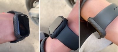 【現貨】ANCASE Apple Watch Series 6代 4/5/6 凱夫拉 碳纖維超薄 手機殼保護套