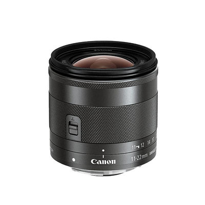 可開發票量大優惠【自營】佳能Canon EF-M 11-22mm f4-5.6 IS STM半幅微單變焦鏡頭