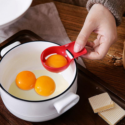 日本進口蛋清蛋黃分離器漏蛋白蛋液嬰兒隔取分蛋神器雞蛋過濾器勺