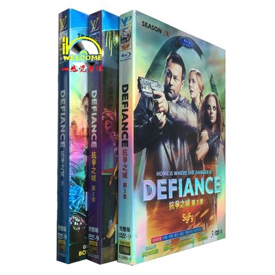 【樂視】 高清美劇DVD Defiance 抗爭/抗爭之城1-3季 完整版 9碟裝DVD 精美盒裝