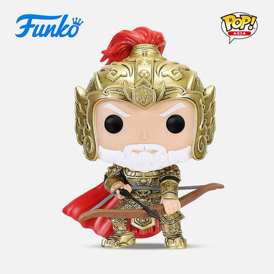 Funko POP Asia三國黃忠曹操關羽孫權張飛小俠古代將軍手辦玩具