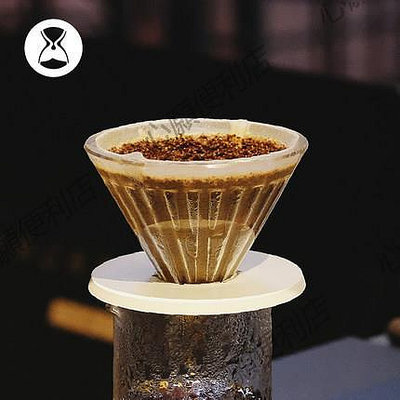 timemore泰摩玻璃冰瞳手沖咖啡滴濾杯家用咖啡壺器具套裝過濾器-心願便利店