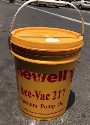 （油水分離性好）NEWELL Ace-Vac 217 Vacuum Pump (18公升裝）真空幫浦油/真空機專用真空油