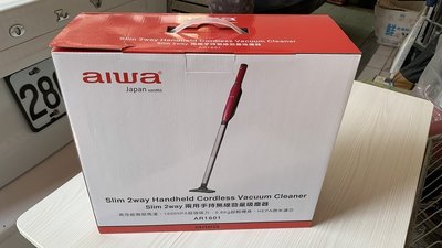 全新AIWA 愛華 Slim 2way 兩用手持無線勁量吸塵器 AR1601