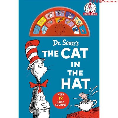 【預售】 Dr. Seuss's The Cat in the Hat 蘇斯博士的戴帽子的貓 有12個愚蠢的聲音 睡前讀物兒童啟蒙繪本書籍·奶茶書籍