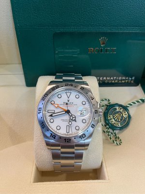 Rolex 226570 新款白探二 全新 錶節未拆 2022保卡