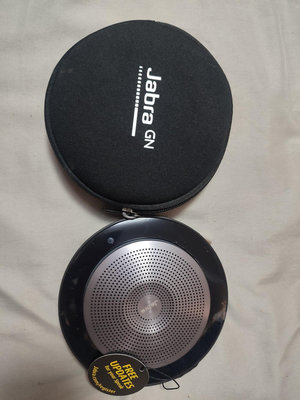 Jabra Speak 750 無線穿接式遠距會議電話揚聲器 喇叭揚聲器/內建麥克風/視訊會議/藍芽/附便攜袋