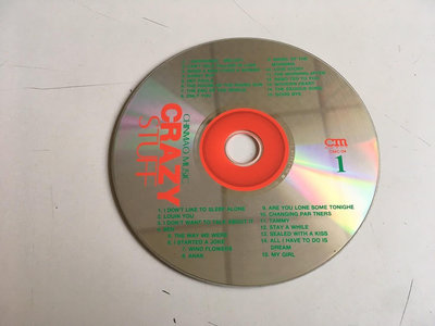 「環大回收」♻二手 CD 早期 裸片【CRAZY STUFF】正版專輯 中古光碟 音樂唱片 影音碟片 自售