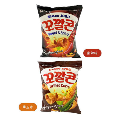 🇰🇷 韓國 Lotte 樂天 玉米脆角餅 甜辣｜烤玉米 67g