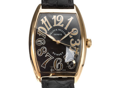 Franck Muller法蘭克穆勒 2852 SC 型18K玫瑰金自動腕錶