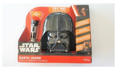 Star Wars Darth Vader Voice Changing Boombox星際大戰黑武士變聲玩具~請問庫存
