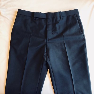 [品味人生2]保證全新正品Balenciaga  黑色 西裝 長褲 休閒褲  SIZE48 義大利製