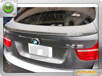 泰山美研社A2005 寶馬 BMW X6 E71 PERFORMANCE P版 尾翼 鴨尾 平板尾翼 卡夢樣式