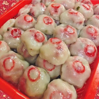 🔥代購20入新竹城隍廟口紅糟蔥肉肉圓(附紅醬)