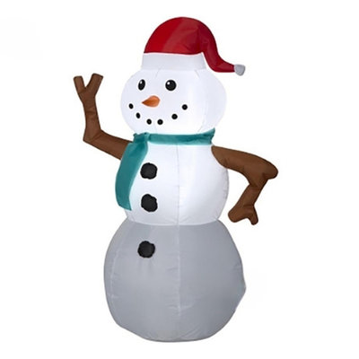充氣3.5呎雪人，聖誕節/大型充氣/雪人造型/派對佈置/聖誕充氣/活動裝飾/聖誕佈置/聖誕擺飾，X射線【X783501】