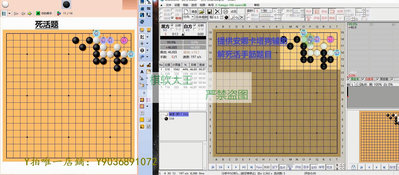 圍棋 DW0027圍棋死活手筋軟件圍棋陪練學習軟件SmartGo送安娜卡塔狗AI